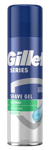 Gillette series Gel na holení Sensit 200 | Kosmetické a dentální výrobky - Pánská kosmetika - Přípravky na holení